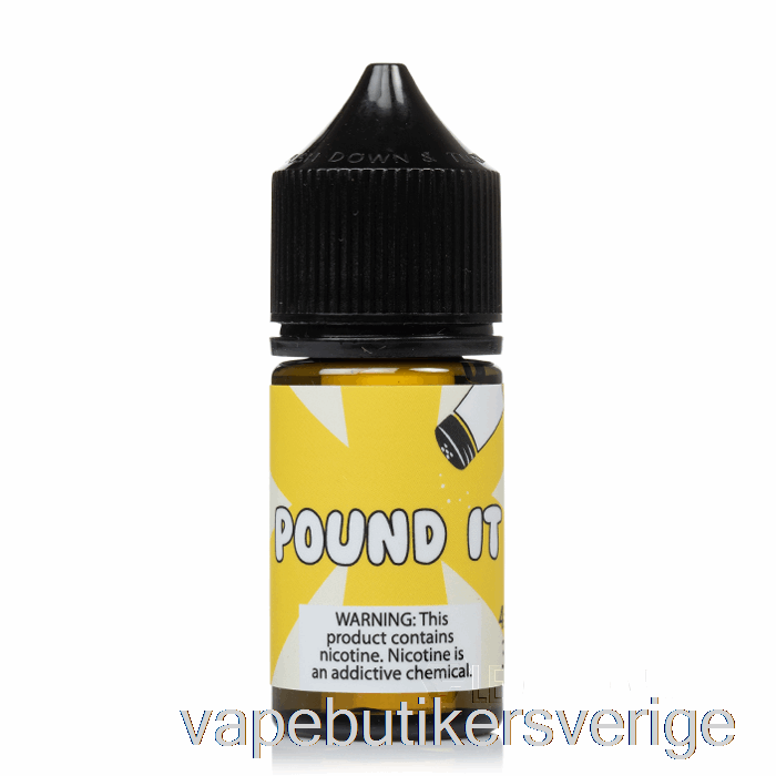 Vape Sverige Pound It - Food Fighter Salter - 30ml 25mg